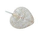 Ver imagem 1 de Leque Abano de Palha Decorativo 30x20cm