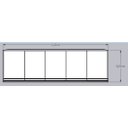 Ver imagem 2 de Armário Aéreo Multiuso 2m Donatello Branco 100% Mdf 15mm Rino Móveis