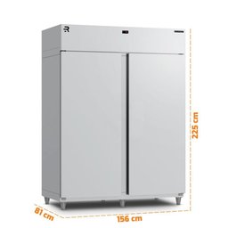 Mini Câmara Resfriados Vanguard Comercial 1900 Prateleira Inox Mcvr1900i 220v - Refrimate - 2