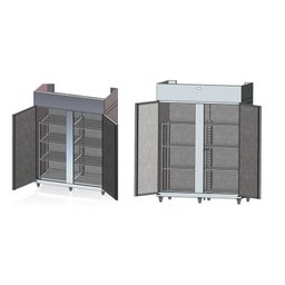 Mini Câmara Resfriados Vanguard Comercial 1900 Prateleira Inox Mcvr1900i 220v - Refrimate - 3