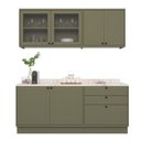 Ver imagem 4 de Cozinha Compacta 4 Peças 6 Portas 3 Gavetas Sevilha