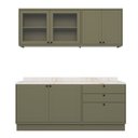 Ver imagem 5 de Cozinha Compacta 4 Peças 6 Portas 3 Gavetas Sevilha