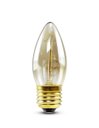 Ver imagem 2 de Kit 05 Lâmpadas Filamento de Carbono Vela C35 E27 40W 2400k 127V Dimerizável