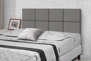 Ver imagem 2 de Cabeceira de Cama Estofada Queen 160cm Cinza Lisa - Rede Móveis