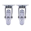 Ver imagem 4 de Kit 4 Rodinha Rodízio Giratório Gel Silicone [50mm]