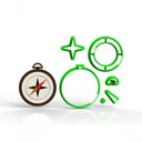 Ver imagem 1 de Cortador Bussola Safari Modular Tamanho 5 Cm