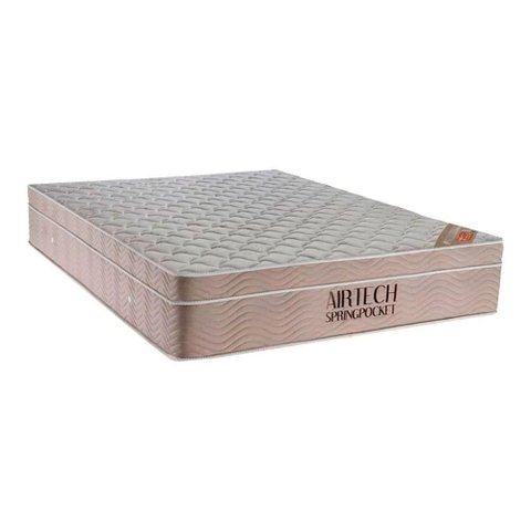 Colchão Viúva Molas Superpocket Ensacadas Airtech Spring Ortopillow (128x188x25) - Ortobom