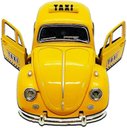 Ver imagem 1 de Super Carrinho de Ferro Fusca Clássico 1967 Miniatura Cor Amarelo Táxi