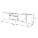Ver imagem 3 de Rack Bancada Elara Cinamomo - Hb Móveis