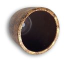 Ver imagem 3 de Vaso de Cerâmica Orquídea (9) Dourado Envelhecido Burguina