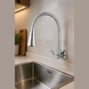 Ver imagem 4 de Torneira Cozinha Parede Lite 2265 C-60 Bica Spire Cromada - Metrox