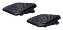 Ver imagem 2 de Conjunto 2 Apoios Ergonômicos Para os Pés - Suporta Até 100 Kg - Preto 850 ACRINIL