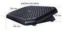 Ver imagem 3 de Conjunto 2 Apoios Ergonômicos Para os Pés - Suporta Até 100 Kg - Preto 850 ACRINIL