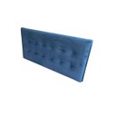 Ver mais imagens de KIT CABECEIRA PAINEL E RECAMIER PUFF BAÚ BEIRA DE CAMA BOX PADRÃO - 1,38 CM - AZUL MARINHO
