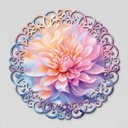 Ver imagem 2 de Mandala em Madeira, Impressão Uv - Flor de Seda