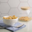 Ver imagem 4 de Kit 50 Bowls Porcelana Ballon Branco Lyor 270ml Cumbucas Açaí Sobremesas