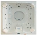 Ver imagem 1 de Spa Quadrado com 20 Jatos e Painel 180x180cm Branco