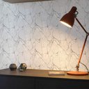 Ver imagem 1 de Papel de Parede Mármore Branco com Efeito Quebrado 04-60x300cm