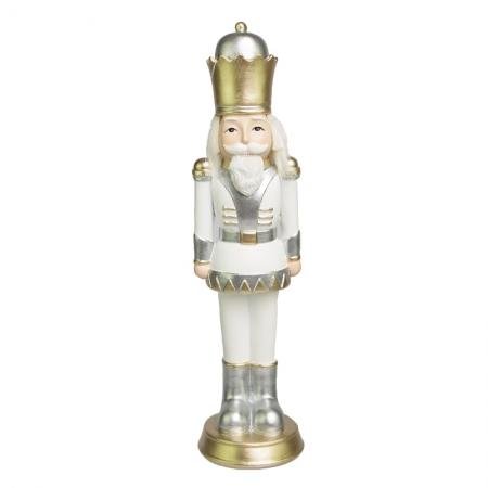 Quebra Nozes Decorativo Branco em Resina P - 1