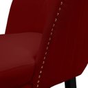Ver imagem 4 de Poltrona Decorativa Adele Suede Vinho - Dominic Decor