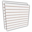 Ver imagem 1 de Painel Canaletado para Loja - MDF Branco - 120x120cm