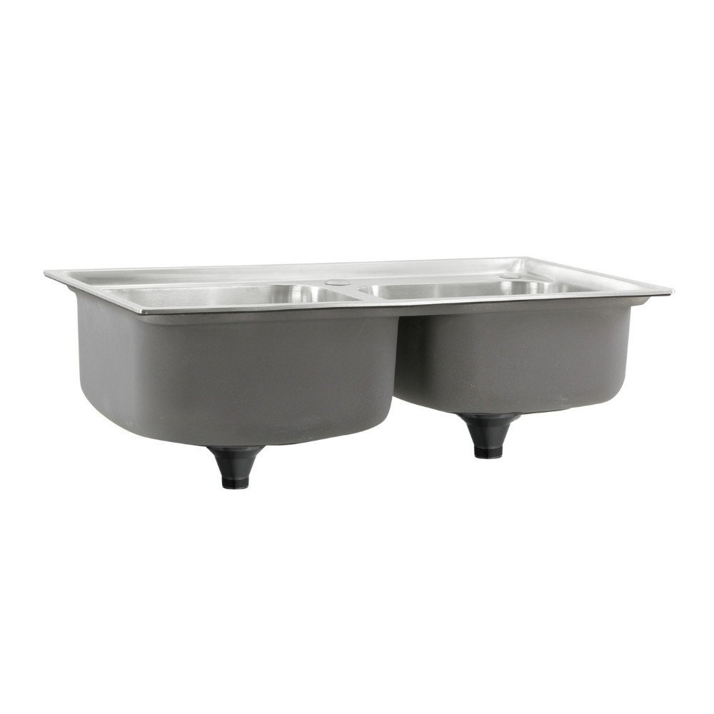 Cuba Aço Inox Dupla para Cozinha Pia Gourmet Guimmis.casa - 1