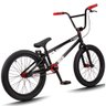 Bicicleta Aro 20 BMX Pedivela 3 Peças Aço Hi-Ten Bob P03 Preto - D'Rossi DRossi - 7