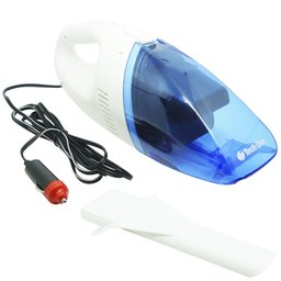 Mini Aspirador de Pó Automotivo Portátil Carro Tomada 12V 60W Liga Acendedor Branco S/M AUTOMOTIVO B - 6