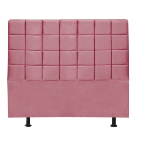Cabeceira para Cama Box Casal 1,40 Cm Clara:rosa Bebe