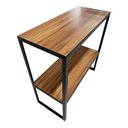 Ver imagem 2 de Aparador Industrial Prateleira Madeira e Ferro Premium