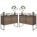 Ver imagem 1 de Conjunto Buffet Aparador Industrial 2 Portas Affara