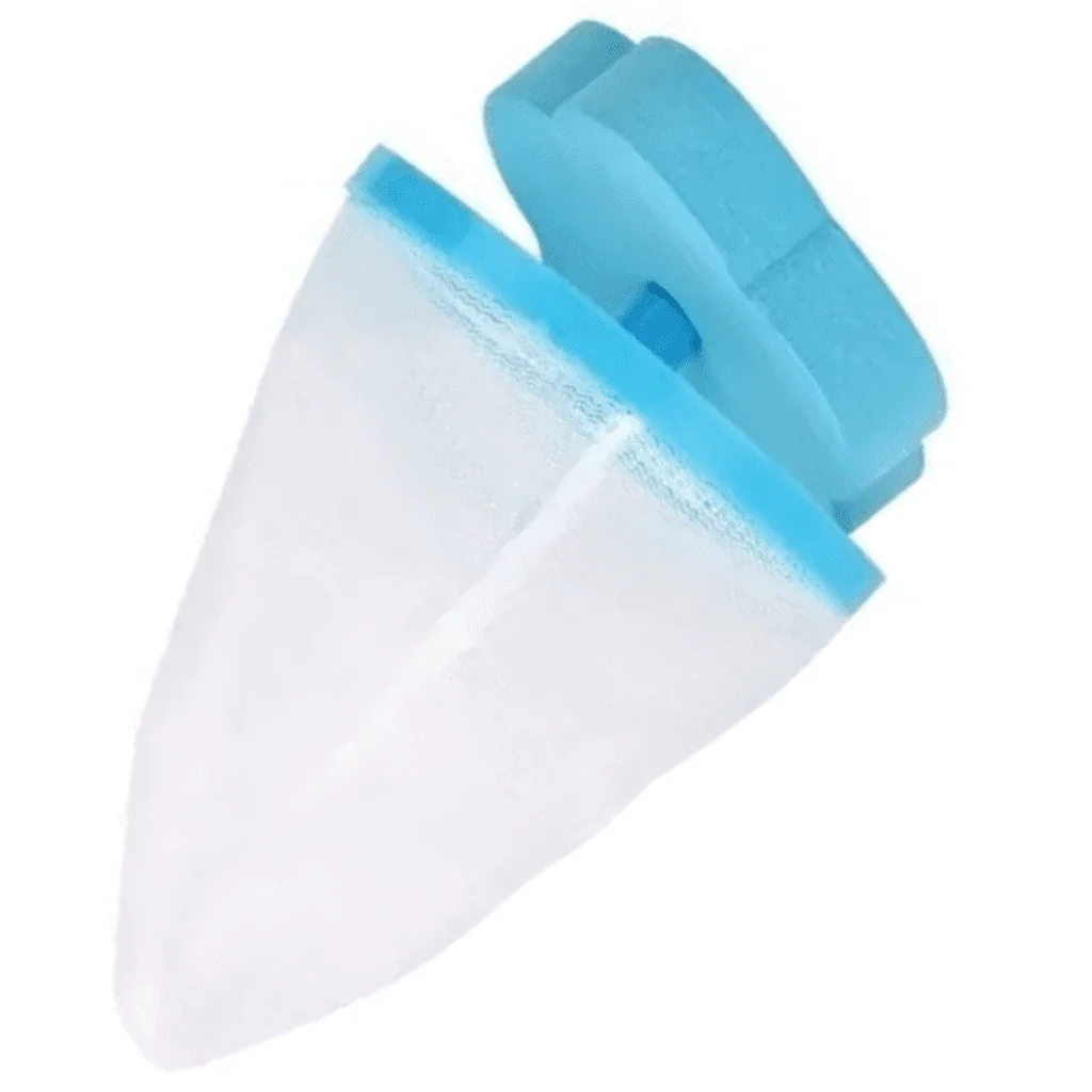 Kit 2 Coletores Tira Pelos Flutuante Máquinas Lava Roupa - 9