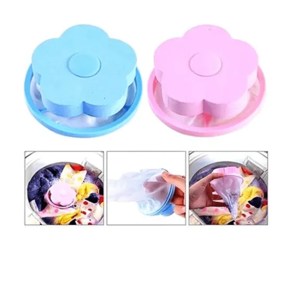 Ver imagem 5 de Kit 2 Coletores Tira Pelos Flutuante Máquinas Lava Roupa