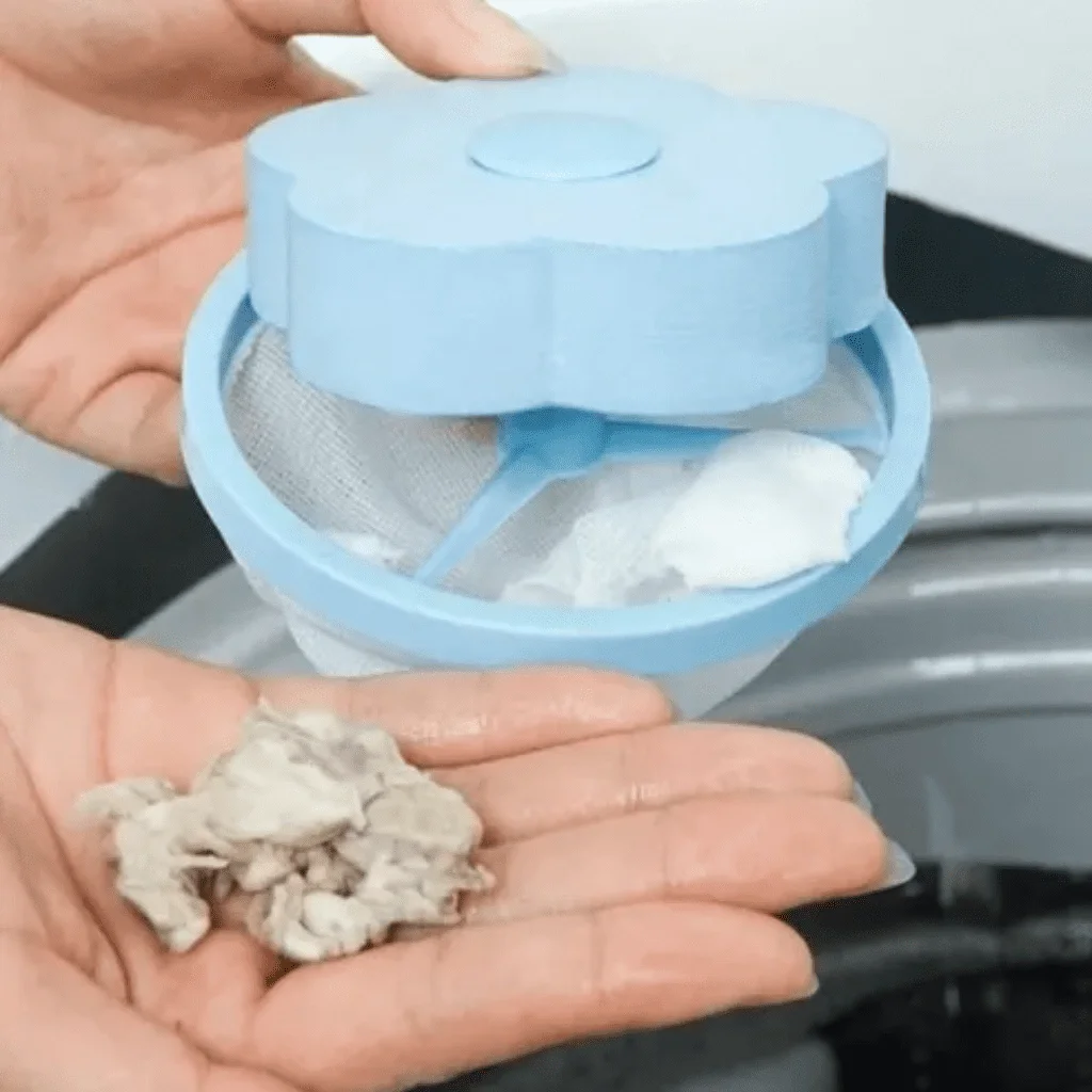 Ver imagem 3 de Kit 2 Coletores Tira Pelos Flutuante Máquinas Lava Roupa