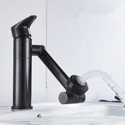 Torneira Luxo Banheiro 360º Monocomando Misturador Articulada Lavabo Lavatorio - 2