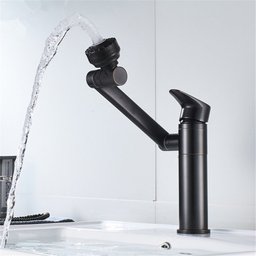 Torneira Luxo Banheiro 360º Monocomando Misturador Articulada Lavabo Lavatorio - 4