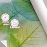 Papel de Parede 9M Adesivo Folha De esqueleto verde Estilho folhagem Rendada Auto Colante vinílico - 3