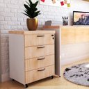 Ver imagem 1 de Gaveteiro Volante com 4 Gavetas Natus 40