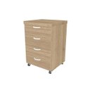 Ver imagem 2 de Gaveteiro Volante com 4 Gavetas Natus 40