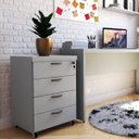 Ver imagem 1 de Gaveteiro Volante com 4 Gavetas Natus 40