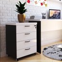 Ver imagem 1 de Gaveteiro Volante com 4 Gavetas Natus 40