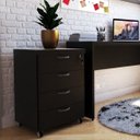 Ver imagem 1 de Gaveteiro Volante 40mm com 4 Gavetas