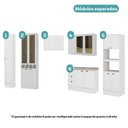 Ver imagem 4 de Armário de Cozinha Completa com Balcão Milla Line Easy Carraro Branco