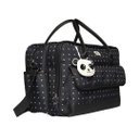 Ver imagem 2 de Bolsa Maternidade Média Panda Preto Momole