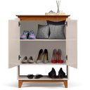 Ver imagem 3 de Sapateira Hall Flow Off White com Freijo