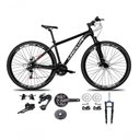 Ver imagem 1 de Bicicleta Aro 29 Absolute Nero 5 Kit 2x9 Gta Sunrun Freio Disco K7 Pedivela 24-38d Garfo com Trava
