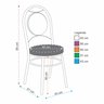 Conjunto 4 Cadeiras para Cozinha Debrum - 3