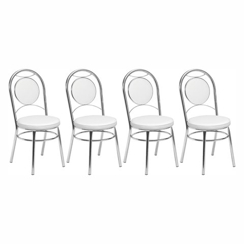 Conjunto 4 Cadeiras para Cozinha Debrum Yescasa