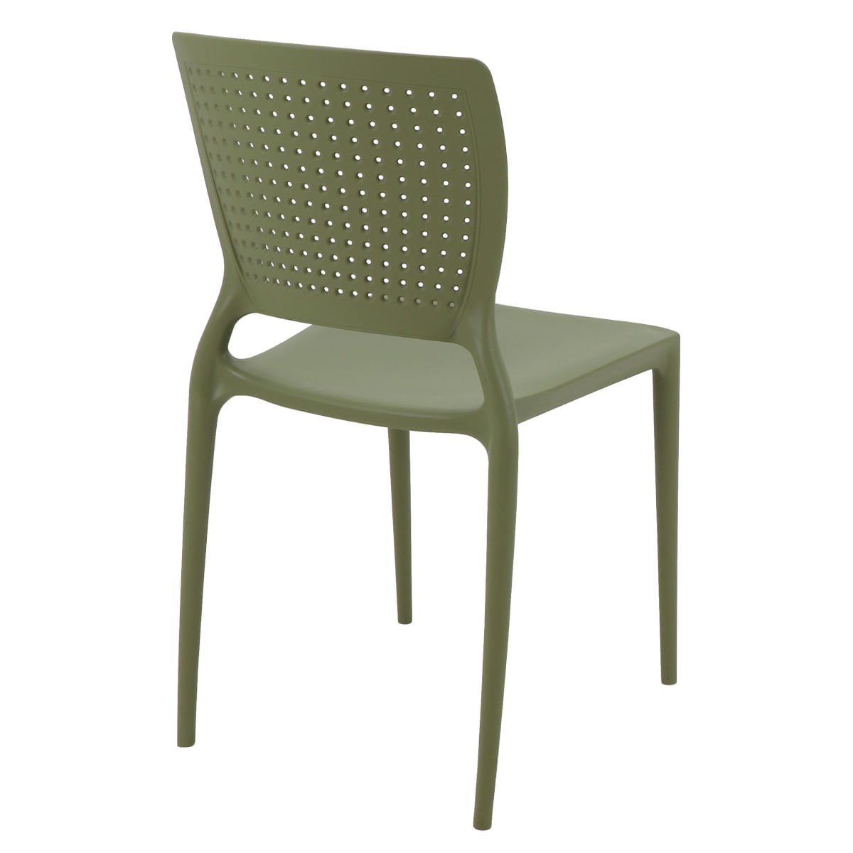 Cadeira Tramontina Safira em Polipropileno e Fibra de Vidro Verde Oliva - 5