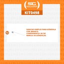 Ver imagem 2 de KIT - 12 ganchos simples Branco - Sa Gondolas